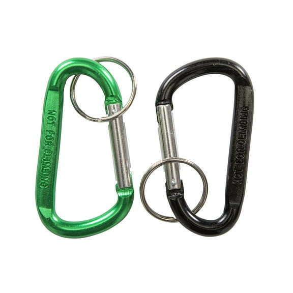 Stansport Key Carabiners - 2 Pack