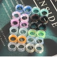 thumbnail image 5 of Par de tapones para los oídos de silicona flexibles, delgados, de doble acampanado, expansor de oreja, aretes, piercing para la oreja, 5 of 5