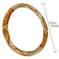 thumbnail image 4 of Shell 14.5 Inch Printing PVC Leather Car Wheel Cover, Steering Wheel Cover, Auto Accessories, 4 of 6