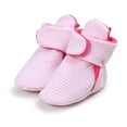 thumbnail image 1 of EDFBUYKRS Baby Girls Boys Cozy And Warm Booties, 1 of 4