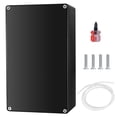 thumbnail image 3 of EtancIP65 Caja de conexiones eléctricas para exteriores, Caja de conexiones para conectores, Caja de plástico electrónica para exteriores - Negro/200*120*75 mm Xemadio XDWJ-7, 3 of 7