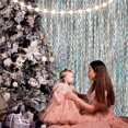thumbnail image 4 of Cortina de fondo con flecos de aluminio BOMSI Silver Tinsel para fiestas, 4 of 7
