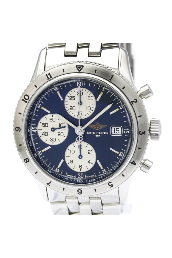 Pre-Owned BREITLING Navitimer Aviastar Steel Automatic Watch A13023.1 Polished