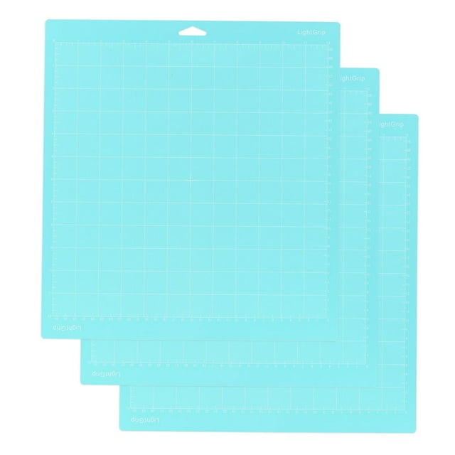 3PCS 12*12 Inch Replacement Cutting Mat Adhesive Gridded Cutting Mats Compatible with Silhouette Cameo Cricut Cutting Machine Explore Plotter Machine