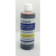Major Povidone Iodine Betadine Topical Solution Antiseptic 8 oz.