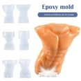 thumbnail image 3 of PENGXIANG 3D Body Candle Mold  Silicone Torso Soap Making Mold Aromatherapy Craft Candle Making Moulds for DIY Crafting Casting, 3 of 10
