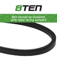 thumbnail image 3 of 8TEN Double Drive Hexagonal Belt for Snapper Simplicity Murray 770082 810-CBL2612T, 3 of 4