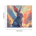 thumbnail image 3 of Yiaed Sunshine Winged Rabbit Print Tapestry for Bedroom,Tapestry Wall Tapestries, Tapestry Aesthetic for Living Room Dorm Room 51" X 60", 3 of 6