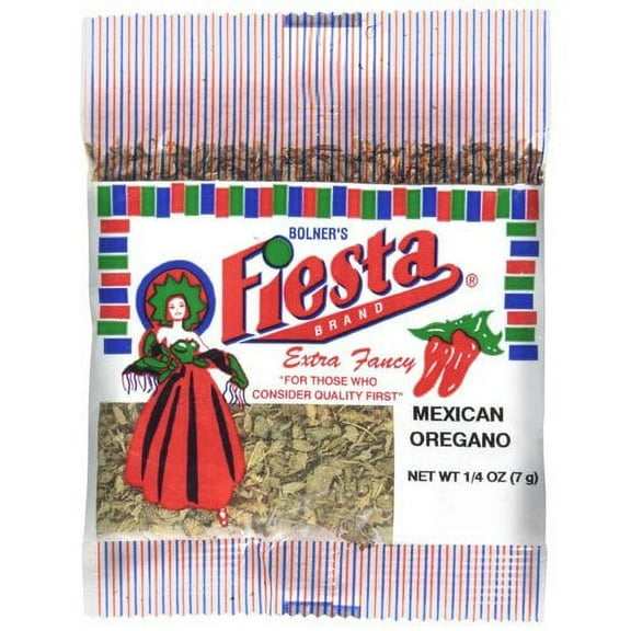 Fiesta Brand Extra Fancy Mexican Oregano, 1/4 oz Dried