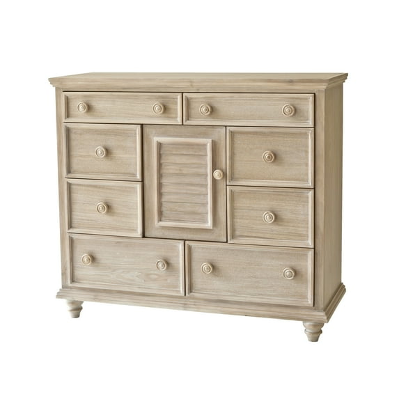 John Boyd Designs Cape May Dresser 8 Drawer 1 Door