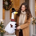 thumbnail image 6 of Porch Goose Outfit Christmas Style, Snowman Costume Kit, Festive Seasonal Outfit Accessories Suitable for 23 Inch Large Porch Goose Statue, 6 of 6