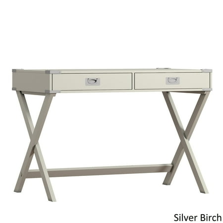 Inspire Q Kenton X Base Wood Accent Campaign Writing Desk Modern Inspire Q Kenton X Base Wood Accent Campaign Writing Desk Modern
