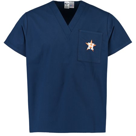 Houston Astros Concepts Sport Scrub Top with Pocket - (Best Shrubs For Houston)