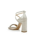 thumbnail image 3 of Jewel Badgley Mischka Penny Crystal Embellished Block Heel, 3 of 7