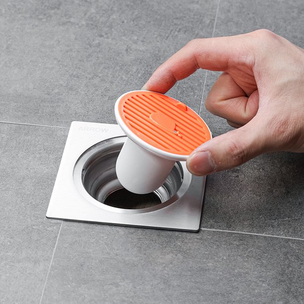 Yjdsgif Shower Floor Drain Backflow Preventer One Way Drain Valve Sewer