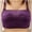 Purple, variant on Jacenvly Clearance Wireless Bras for Women Support Plus Ladies Fashion Wire Free Comfortable Push up Hollow out Bra Underwear