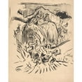 thumbnail image 3 of Arnold Peter Weisz-Kubínčan 20x24 Black Modern Framed Museum Art Print Titled - Carting Grain (1940), 3 of 5