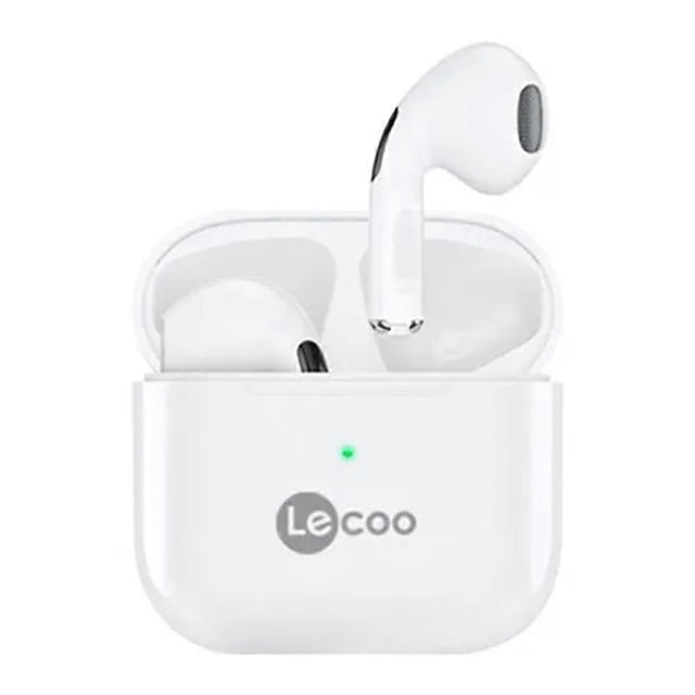LECOO EW310 Semi In Ear Wireless Headphones HiFi Sound Bluetooth-Compatible Earphones - Black