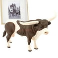 thumbnail image 4 of Cattle Figure | Realistic Animal Model Decoration | Cattle Toy, Preschool Educational Learn Cognitive Toy, Farm Animal Model, Desktop Decoration, 4 of 9