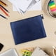 thumbnail image 3 of Bolsa de archivo A5 Football Pattern - Organizador de datos con cremallera de lona engrosada, bolsa de papelería de 9,4x7,1 pulgadas para oficina y viajes, 3 of 5