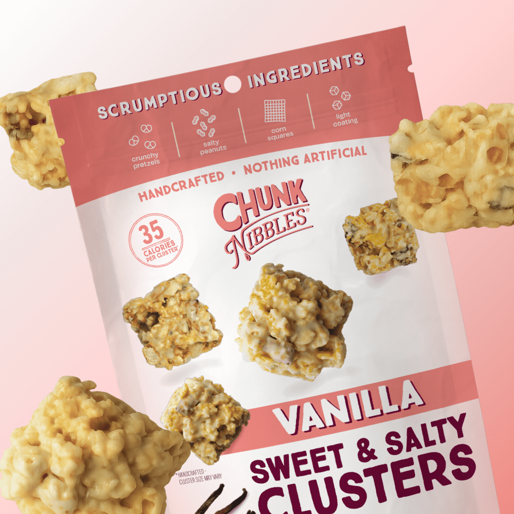 Vanilla / Original Chunk Nibbles Snack Clusters 3 Pack