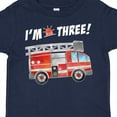 thumbnail image 4 of Inktastic I'm 3 Fire Truck 3rd Birthday Boys or Girls Toddler T-Shirt, 4 of 5