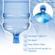 thumbnail image 2 of Bearachild 3 tapones de gel de sílice prácticos y seguros para botellas de agua potable de un galón, a prueba de derrames y fugas. Electrodomésticos, 2 of 6