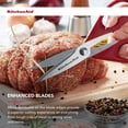 thumbnail image 3 of KitchenAid Ciseaux Tout Usage avec Gaine de Protection, 8,72 Po, Rouge, 3 of 5