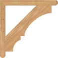thumbnail image 3 of Ekena Millwork 3 1/2"W x 40"D x 40"H Balboa Craftsman Smooth Bracket, Western Red Cedar, 3 of 4