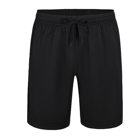 LMKIHUSA Mens Beach Shorts Casual Summer 2025 Workout Shorts Gym Running Sport Shorts Quick Dry Loose Shorts Plain Drawstring Waist Shorts Black,XXXL
