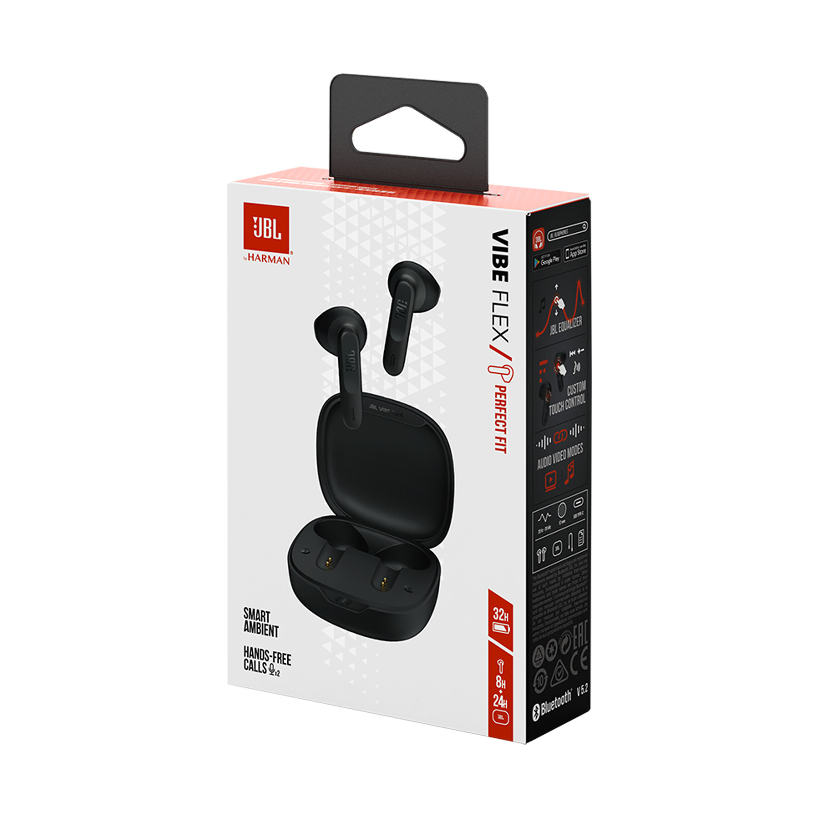JBL Vibe Flex - True wireless earbuds - Black