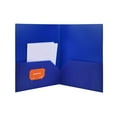 thumbnail image 3 of Mintra Office-(07103) Poly Pocket Folders (Orange, 8 Pack), 3 of 11