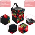 thumbnail image 2 of Fruit Foldable Car Trash Can with Lid, Leak-proof and Hanging Storage Bag - Car Garbage Can for Organization on-the-Go, 2 of 6