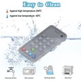 thumbnail image 4 of Divertido Juguete para Masticar con Forma de Teléfono Silicona Suave Colores Brillantes Desarrollo Sensorial Habilidades Motoras Reconocimiento de Color Regalo Perfecto ANGGREK  Otros, 4 of 8