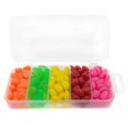 thumbnail image 2 of 200pcs Soft Fishing Lure Artificial Baits Corn Flavor Floating Submersible Bait Silicone Carp Fishing Accessories Tackle, 2 of 5