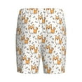 thumbnail image 2 of Haiem Corgi with Hearts Men's Pajama Short with Soft Woven Cotton Elastic Waistband Sleep Short-3X-Large, 2 of 9
