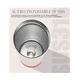 thumbnail image 2 of 500 ml De Vaso Térmico Café Acero Inoxidable Con Popote Bordo Malubero Rojo, Beige, 2 of 5