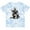 Tie Dye Blue, variant on Inktastic Curious Schnauzer Boys or Girls Toddler T-Shirt