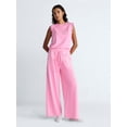 thumbnail image 2 of Scoop Women's Sleeveless Ruffle Top, Sizes XS-XXL, 2 of 5