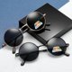 thumbnail image 2 of Vintage Polarized UV400 Sunglasses Round Men High Quality Sun Glasses Women, 2 of 5