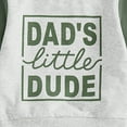 thumbnail image 4 of Baby Boy Clothes 2pcs Little Boy Color Block Sweatshirts Jogger Pants Fall Winter Clothes, 4 of 6