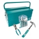 thumbnail image 1 of Combo de Herramientas IUSA Caja de Herramientas Pinzas de Chofer Martillo Azul, 1 of 4