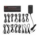 thumbnail image 1 of Fuente de alimentación del Pedal de efectos de guitarra Jadeshay Accesorios de guitarra Metal Negro CC 18 V, 1 of 8