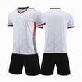 thumbnail image 2 of HCNTES Kids Boys Short Sleeve Crew Neck T-Shirt and Short Set Children's World Cup Clothing Boys Soccer Set Sport Team Uniform 8T 9T 10T 11T 12T 13T 14T(D01-F,13-14 Years), 2 of 4