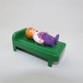 thumbnail image 3 of Mini estatuilla de Playmobil para niños, figuras de acción originales para niñas, juguete de navidad para estudiantes de escuela, Fille Enfant3484, 3 of 5