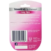 Pack of (12) Vaseline Lip Therapy Lip Balm Mini, Rosy, 0.25 oz