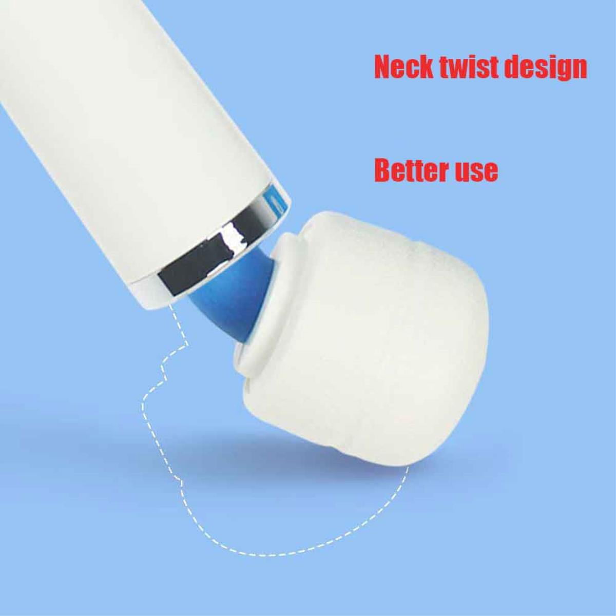 Portable Handheld Massager, High Frequency Stick for Body, Back & Neck, Elegant Design, High Torque Drive, Scent-Free, Ideal for Home & Travel, Professional Massage Device