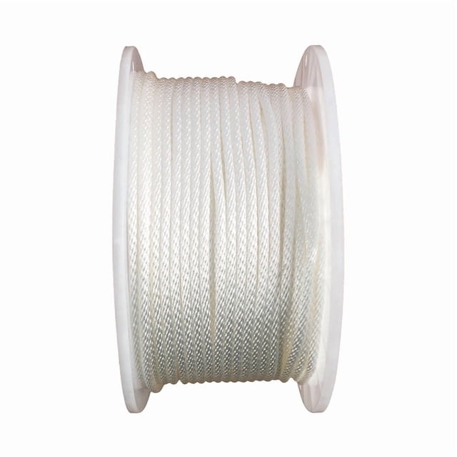 Cuerda Koch Industries Lehigh Group SNR82 de nailon blanco de 1/4 pulgadas