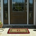 thumbnail image 6 of Nedia Home O2252S Heavy Duty 22 x 36 in. Coco Mat - Holly Ivory Border  Monogrammed S, 6 of 11