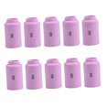 thumbnail image 4 of WHAMVOX 10Pcs 13N12 Protective Welding Nozzles Ceramic Welding Cups Welding Components, 4 of 8